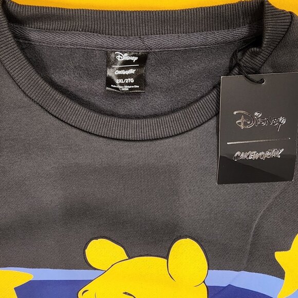 Cakeworthy Disney Winnie The Pooh Halloween Candy Crew Neck Sweatshirt 2XL - Picture 3 of 9